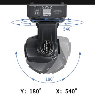 Foto 4 | Foto 4 | Cabezal Móvil Led Zkymzl De 30 W Para Iluminación De Escenario Con Dmx512 Y Sonido - Venta Internacional.