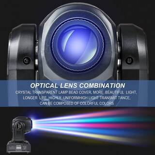 Foto 5 | Foto 5 | Cabezal Móvil Led Zkymzl De 30 W Para Iluminación De Escenario Con Dmx512 Y Sonido - Venta Internacional.
