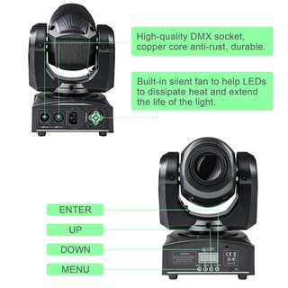 Foto 4 | Foto 4 | Foco Led Bsbl Moving Head Para Dj 30 W Con 8 Gobos De 15 Colores - Venta Internacional.