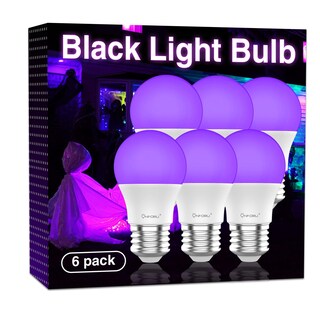 Foto 1 | Foto 1 | Bombilla Led Negra Onforu 15 W A19 E26 385-400 Nm Paquete De 6 - Venta Internacional.