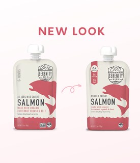 Foto 2 | Foto 2 | Bolsa De Comida Para Bebés Serenity Kids De Más De 6 Meses  Salmón 100% Capturado En Estado Salvaje - Venta Internacional.