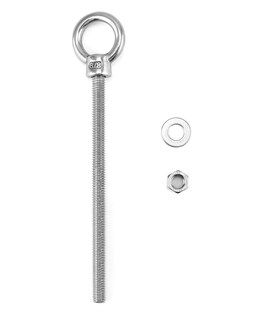 Foto 5 | Foto 5 | Eyelos Roscados Qwork 3/8 X 6 De Acero Inoxidable Marino Paquete De 5 - Venta Internacional.