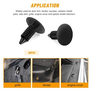 Foto 5 | Foto 5 | Kit De Clips De Retención De Presión Para Parachoques De Coche Y Sujetadores De Nailon Y Remaches - Venta Internacional.