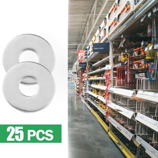 Foto 2 | Foto 2 | Arandelas Planas Zernmiarder M12 De Acero Inoxidable 304  37 Mm  Paquete De 25 - Venta Internacional.
