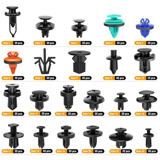 Foto 3 | Foto 3 | Surtido De Clips De Retención Para Coche Gooacc 680 Piezas Con Bridas - Venta Internacional.