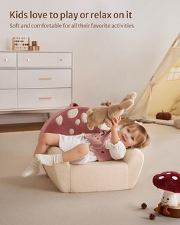 Foto 6 | Foto 6 | Silla Infantil Blissful Diary Cómoda Con Suave Peluche De Peluche - Venta Internacional.