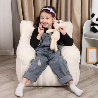 Foto 5 | Foto 5 | Puf Momcaywex Kids Con Osito De Peluche Para Niños/niñas - Venta Internacional.
