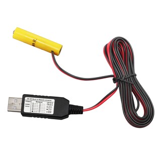 Foto 2 | Foto 2 | Kit Eliminador De Baterías Usb Aaa Con Convertidor De Fuente De Alimentación - Venta Internacional.