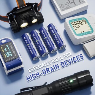 Foto 6 | Foto 6 | Baterías De Litio Blinkspower Triple A 1350 Mah 1 5 V (paquete De 16) - Venta Internacional.