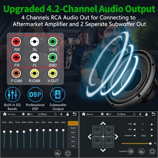 Foto 4 | Foto 4 | Pantalla Estéreo Para Coche Sjoybring Qled Mejorada De 7 Pulgadas Con Cámara Para Salpicadero - Venta Internacional.