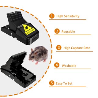Foto 2 | Foto 2 | Trampas Para Ratones Gremap 12 Unidades Para Interiores Reutilizables En El Hogar - Venta Internacional.