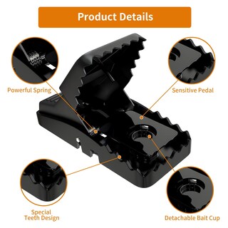 Foto 3 | Foto 3 | Trampas Para Ratones Gremap 12 Unidades Para Interiores Reutilizables En El Hogar - Venta Internacional.