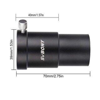 Foto 2 | Foto 2 | Tubo De Extensión Svbony Sv157 De 1.25 Pulgadas Longitud Óptica De 40 Mm - Venta Internacional.