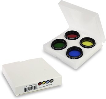 Foto 7 | Foto 7 | Juego De Filtros Telescópicos Celticbird De 1 25 Pulgadas 4 Colores Para Lunares - Venta Internacional.
