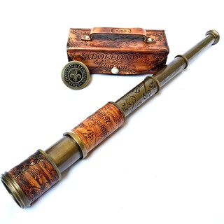 Foto 6 | Foto 6 | Telescopio Thor Instruments Nautical Pirate Brass De 14 Cm Con Caja - Venta Internacional.