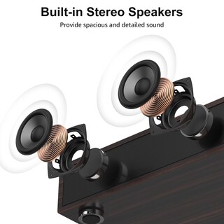 Foto 4 | Foto 4 | Reproductor De Discos Retrolife Tocadiscos Vintage Bluetooth Color Nogal - Venta Internacional.