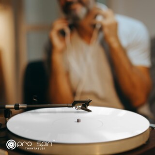 Foto 7 | Foto 7 | Tapete Giratorio Pro Spin De Acrílico Blanco Para 12 Discos De Vinilo - Venta Internacional.