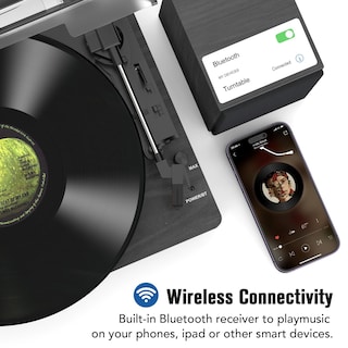 Foto 2 | Foto 2 | Reproductor De Discos De Vinilo Retrolife Con Bluetooth De 3 Velocidades Y 2 Altavoces - Venta Internacional.