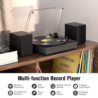 Foto 3 | Foto 3 | Reproductor De Discos De Vinilo Retrolife Con Bluetooth De 3 Velocidades Y 2 Altavoces - Venta Internacional.