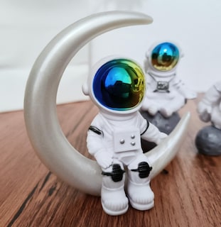 Foto 2 | Foto 2 | Set De Estatuas Ni-jasw Gradient Astronaut 4 Figuras De Spaceman - Venta Internacional.
