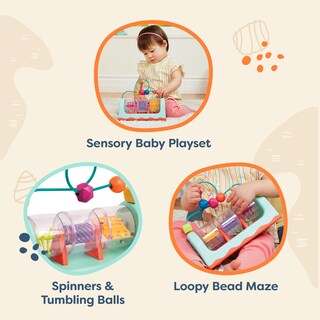 Foto 4 | Foto 4 | Activity Station B. Toys B. Baby Bead Maze De 6 Meses O Más - Venta Internacional.