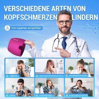 Foto 6 | Foto 6 | Gorra Para Aliviar La Migraña Onlycare Envoltura Mejorada E Inodora Para Cabezales De Hielo - Venta Internacional.