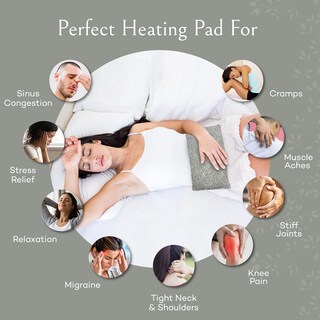 Foto 4 | Foto 4 | Almohadilla Térmica Para Microondas Sacksythyme Para Calambres En La Espalda El Cuello Y Las Piernas - Venta Internacional.