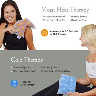 Foto 5 | Foto 5 | Almohadilla Térmica Para Microondas Sacksythyme Para Calambres En La Espalda El Cuello Y Las Piernas - Venta Internacional.