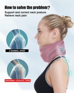 Foto 3 | Foto 3 | Cuello Ortopédico Para Dormir El Collarín Cervical Alivia El Dolor De Cuello - Venta Internacional.