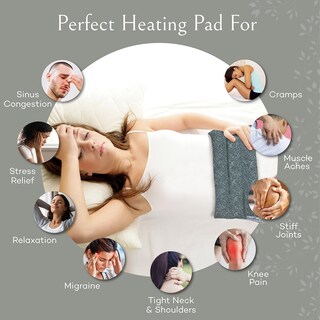 Foto 3 | Foto 3 | Almohadilla Térmica Para Microondas Sacksy Thyme Para Espalda Cuello Y Calambres - Venta Internacional.