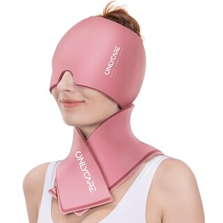 Foto 1 | Foto 1 | Juego De Bolsas De Hielo Para Cuello Y Gorro Para Aliviar La Migraña Onlycare - Venta Internacional.
