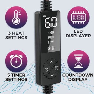 Foto 2 | Foto 2 | Mascarilla Para Aliviar La Presión Sinusal Con Calor Húmedo Creatrill Con 3 Juegos De Calor - Venta Internacional.