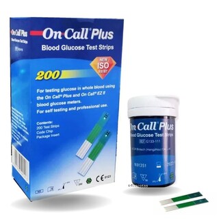 Foto 1 | Foto 1 | Tiras Reactivas De Glucosa En Sangre Navnihaal On Call Más 200 Tiras - Venta Internacional.