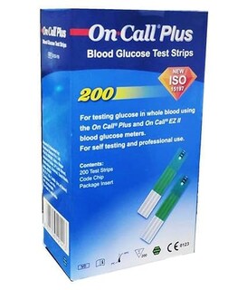 Foto 2 | Foto 2 | Tiras Reactivas De Glucosa En Sangre Navnihaal On Call Más 200 Tiras - Venta Internacional.