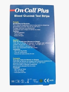 Foto 3 | Foto 3 | Tiras Reactivas De Glucosa En Sangre Navnihaal On Call Más 200 Tiras - Venta Internacional.