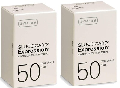 Foto 1 | Foto 1 | Tiras De Prueba Glucocard Expression 100 Para Monitor De Glucosa - Venta Internacional.