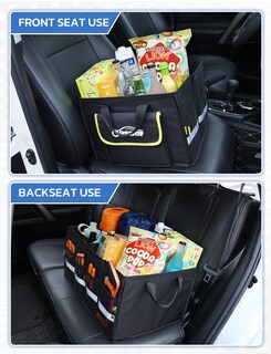 Foto 7 | Foto 7 | Organizador Oasser Para Maletero De Coche Plegable Impermeable 55 L Color Negro - Venta Internacional.
