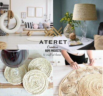 Foto 5 | Foto 5 | Cuerda De Sisal Ateret De Fibra Natural De 3/8 Pulgadas X 100 Pies Para Interiores Y Exteriores - Venta Internacional.