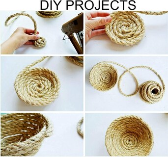 Foto 6 | Foto 6 | Cuerda De Sisal Ateret De Fibra Natural De 3/8 Pulgadas X 100 Pies Para Interiores Y Exteriores - Venta Internacional.