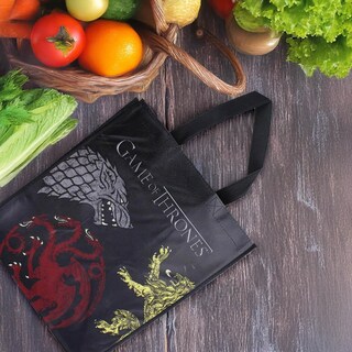Foto 3 | Foto 3 | Bolsa De Mano Game Of Thrones Sigels Grocery Reciclable Ecológica - Venta Internacional.