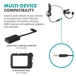 Foto 6 | Foto 6 | Micrófono Movo Acm400 Flexible Cuello De Cisne Para Motovlogging - Venta Internacional.