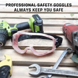 Foto 6 | Foto 6 | Gafas De Seguridad Uknow Antivaho Con Lentes Transparentes Sobre Gafas - Venta Internacional.