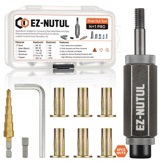 Foto 1 | Foto 1 | Juego De Herramientas De Instalación De Remaches Ez-nutul Con Kit De Surtido - Venta Internacional.