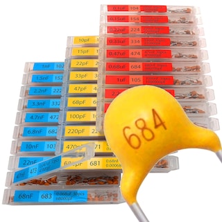 Foto 1 | Foto 1 | Kit Surtido De Condensadores Eeeee 30 Valores 900 Piezas 10pf-10uf - Venta Internacional.