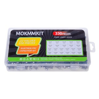 Foto 2 | Foto 2 | Kit De Condensadores Mokmkit De 2 Valores 30 Piezas 1 Uf-100 Uf 100 V-400 V - Venta Internacional.