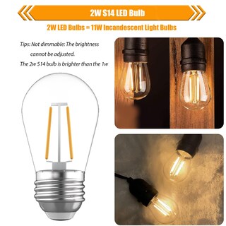 Foto 3 | Foto 3 | Bombillas De Repuesto Winsaled S14 Irrompibles Led Para Exteriores 2 W - Venta Internacional.