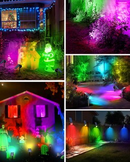 Foto 6 | Foto 6 | Focos Solares Btfarm Outdoor Que Cambian De Color Paquete De 4 - Venta Internacional.