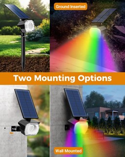 Foto 7 | Foto 7 | Focos Solares Btfarm Outdoor Que Cambian De Color Paquete De 4 - Venta Internacional.