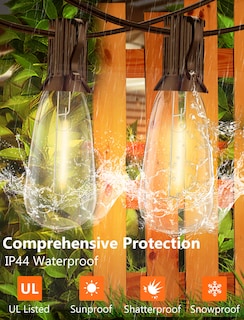 Foto 6 | Foto 6 | Bombillas Led Kivonfa St40 Vintage De 0 6 W E17 Paquete De 25 Unidades Color Blanco Cálido - Venta Internacional.