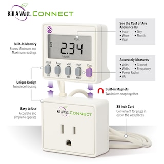 Foto 3 | Foto 3 | Monitor De Consumo De Electricidad Kill A Watt Connect P4498 - Venta Internacional.